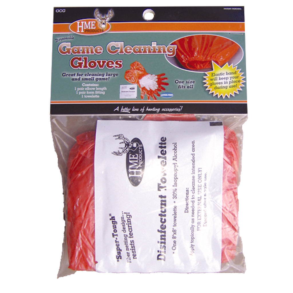 HME Game Cleaning Gloves