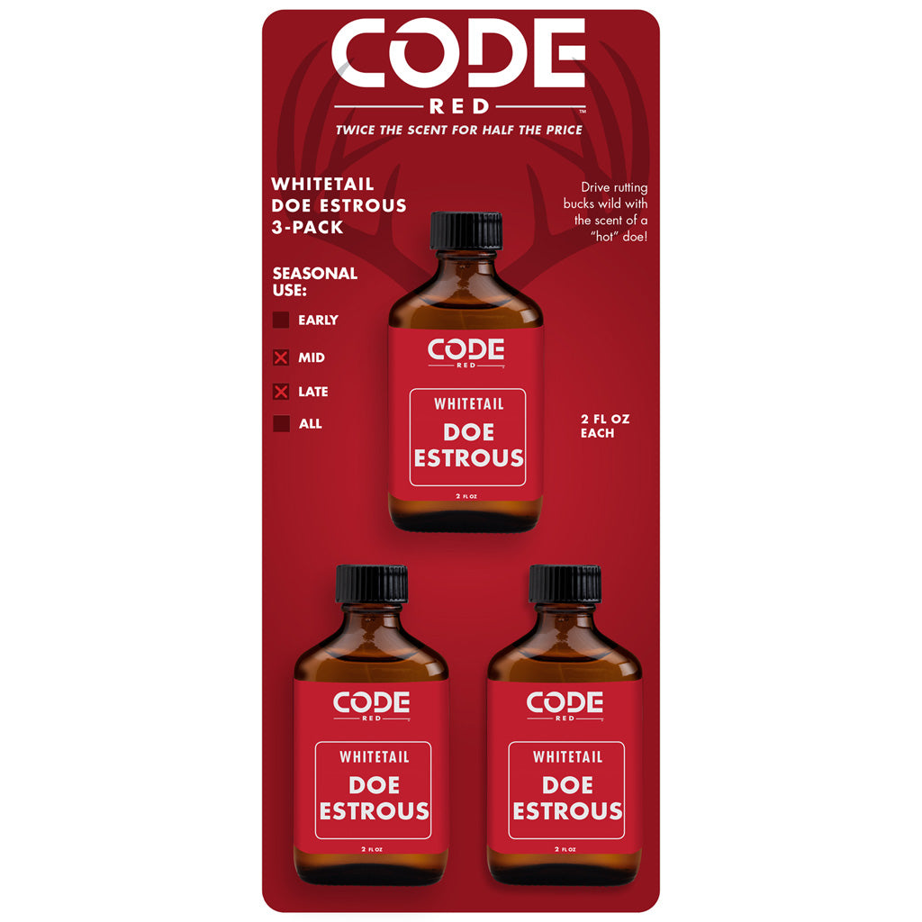 Code Red Doe Estrous Triple Pack