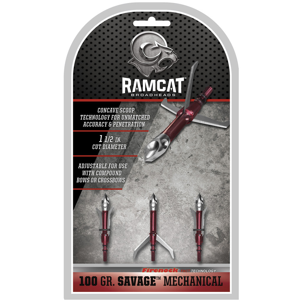 Ramcat Savage Mechanical Broadheads