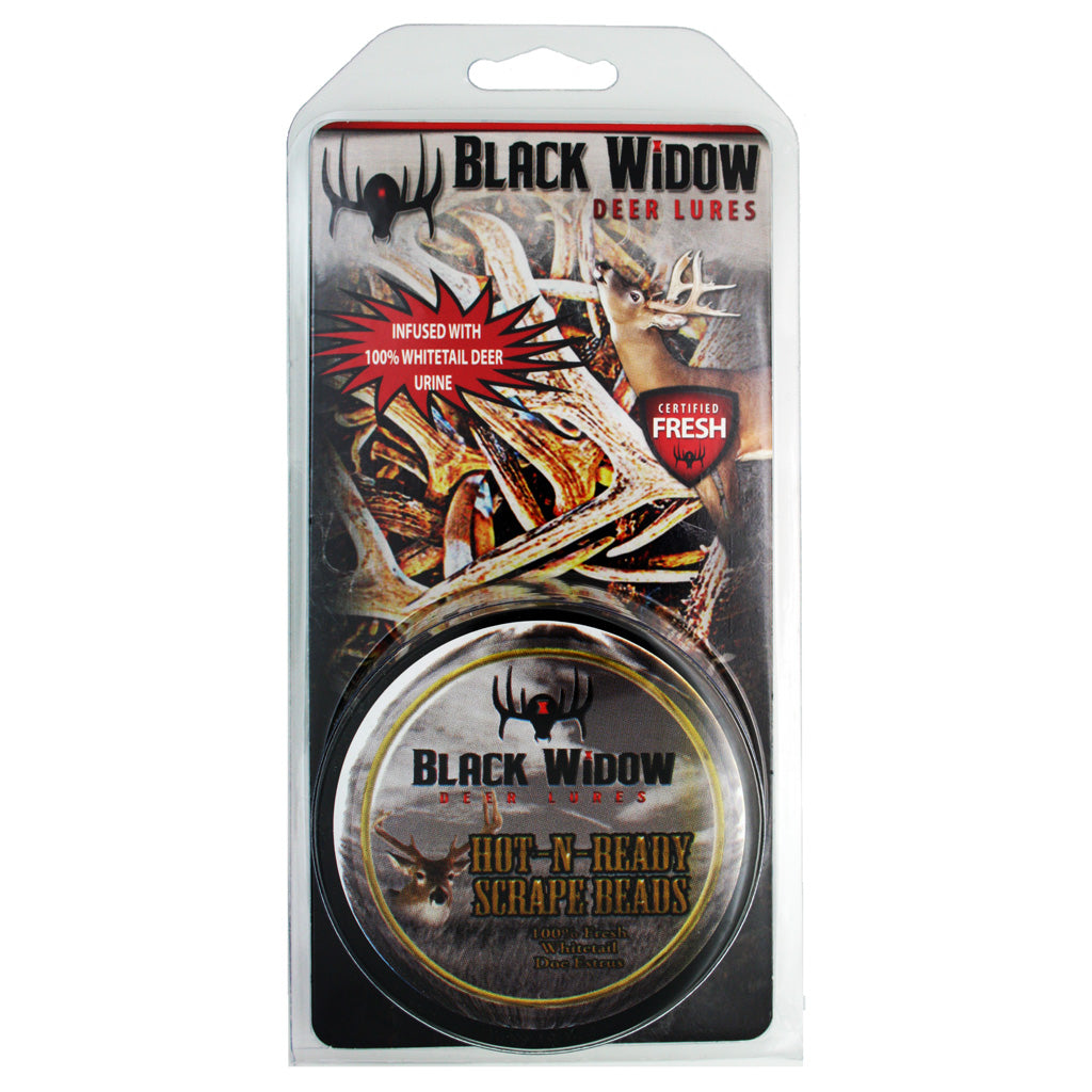 Black Widow Scrape Beads