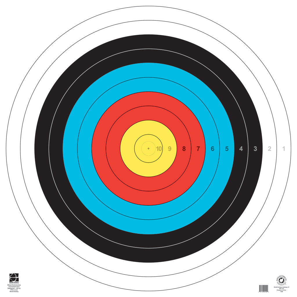 Maple Leaf Target Face