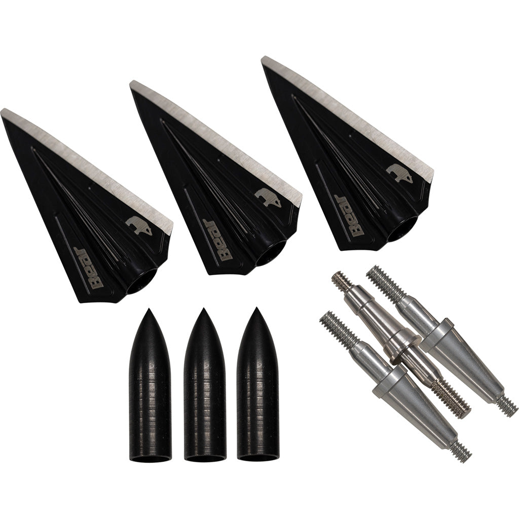 Bear Razor Head VWS Single Bevel Broadhead Kit