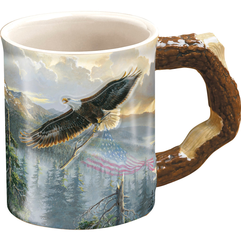 Wild Wings Sculpted Mug