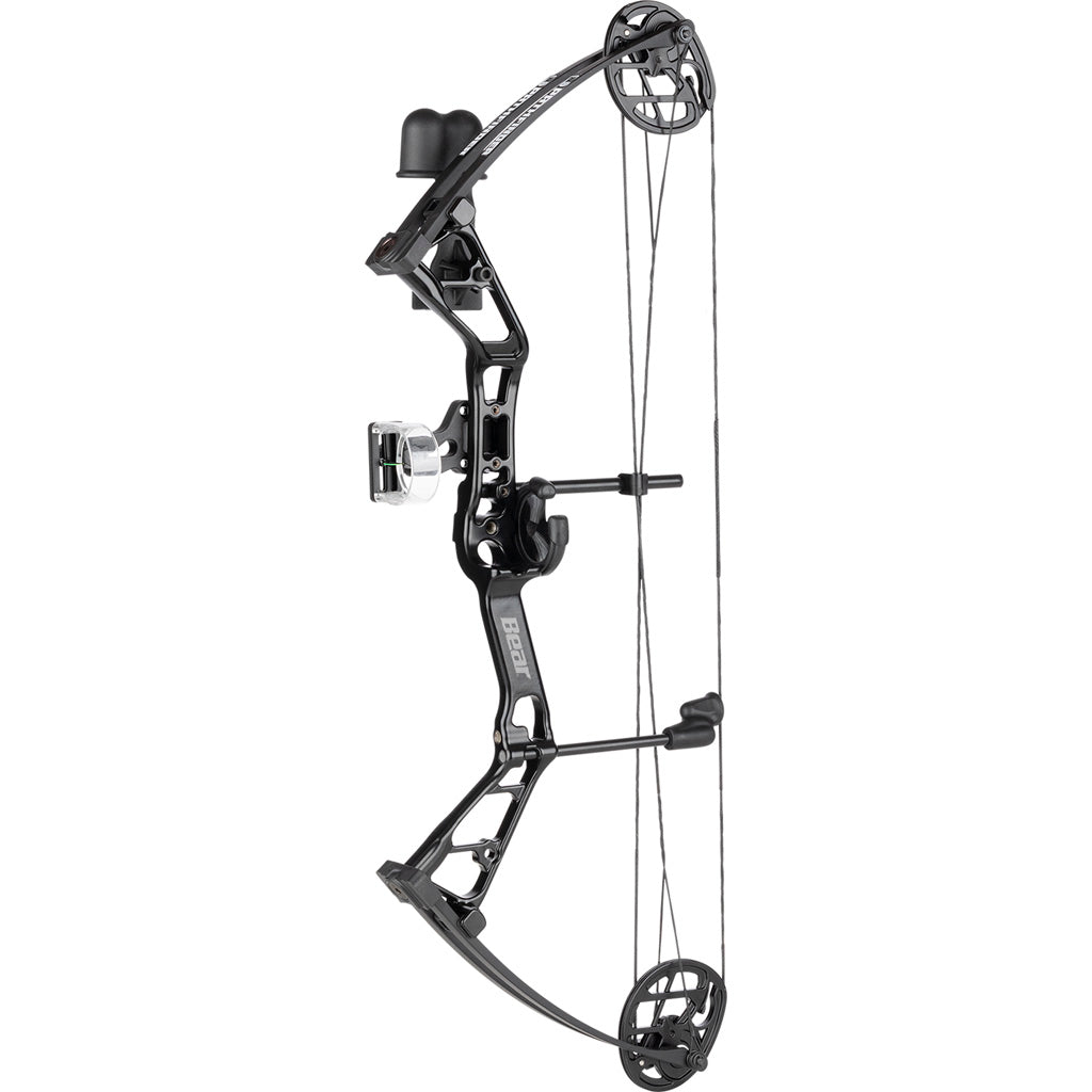 Bear Pathfinder Bow Package, Ready-to-Hunt Compound Bow, Adjustable Draw Length, Right Hand, Perfect for Beginners, Youth, and Outdoor Hunting Adventures